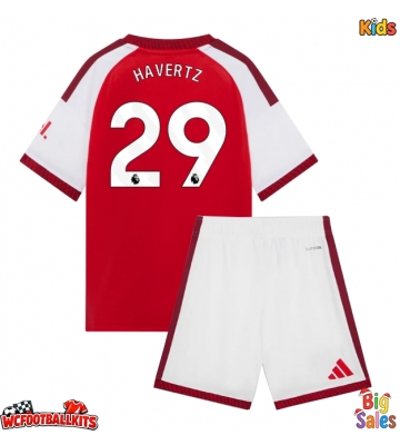 Arsenal Kai Havertz #29 Replica Home Stadium Kit for Kids 2026-27 Short Sleeve (+ pants)